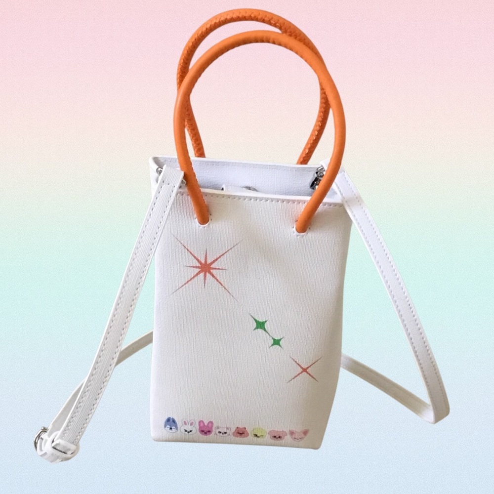 SLBS X SKZOO Collaboration NFC Pouch Stray Kids Galaxy Harajuku Limited